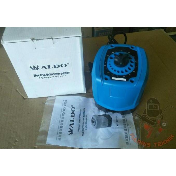 Mesin pengasah / asah mata bor Aldo