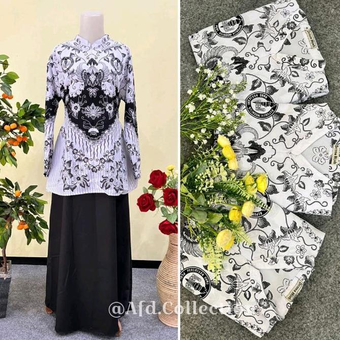 Gamis Seragam Batik PGRI / Baju seragam batik guru
