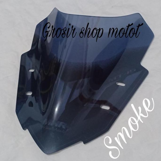 Windshiel winsil mhr racing mt15 / visor kaca depan mt15 merk mhr Terlaris