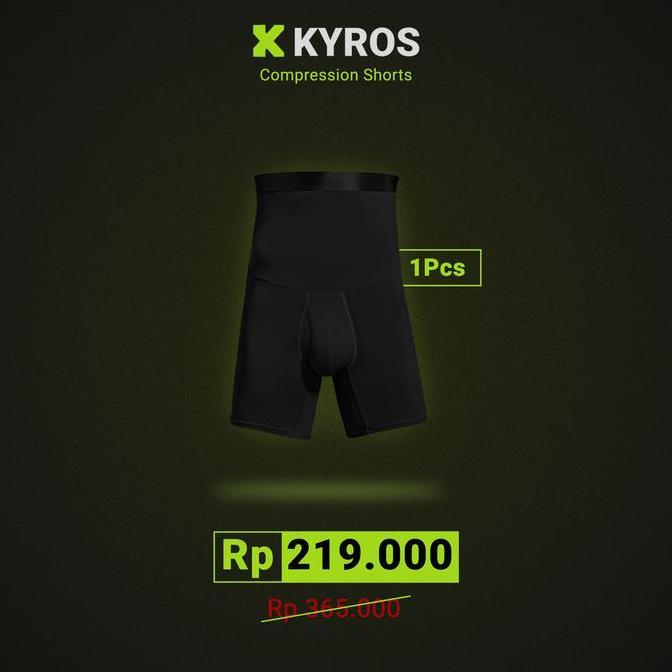 Kyros Menswear Compression Boxer (1Pcs)