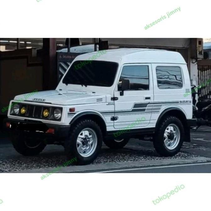 Aksesoris Grill Jimny Ja71 Dengan Fog Lamp Kuning Untuk Jimny Katana Dgn Lampu Depan Bulat