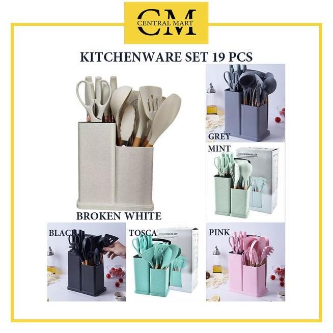 Spatula Silikon Set 19Pcs Kitchenware 19 Pcs 16 Pcs Spatula Silicone Set Spatula Silikon Set Plus Ta