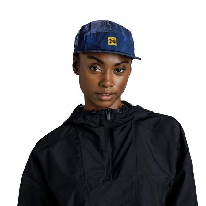 Topi Buff Original - 5 Panel Go Cap Arius Blue