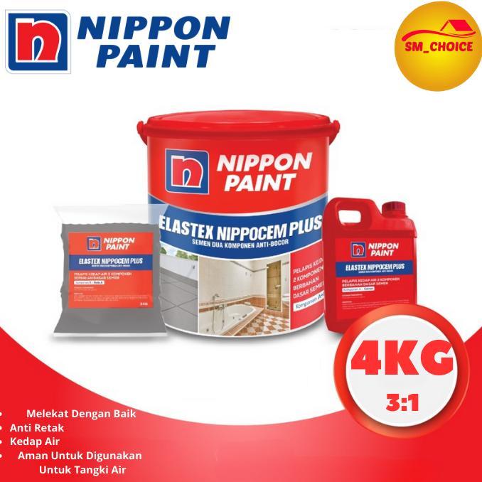 Giantsmall - Sika Top 107 Plus - Waterproofing - Anti Bocor 4Kg - Semen Pelapis Sika Fth-