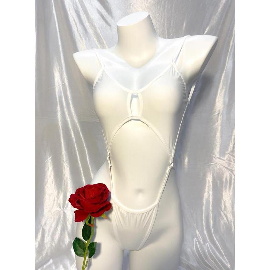 Baju Lingerie Sexy Hot Bodysuit Lingerie Hollow Tali Big Size A5850