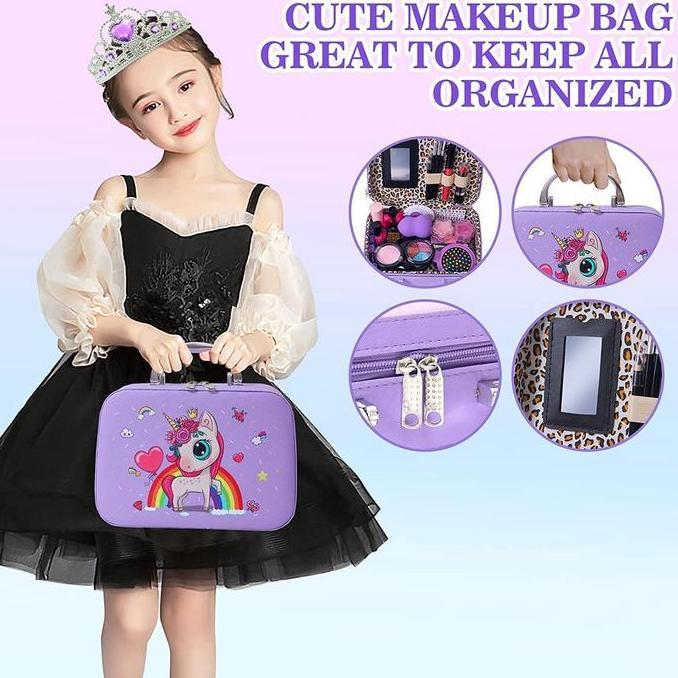 NODIA Beauty Fashion Set Mainan Anak Perempuan Alat Make Up Set Make Up Anak