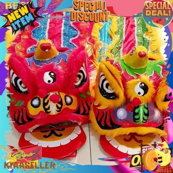 Sale Mainan Barongsai / Barongsai Besar / Barongsai Anak Anak / Mainan Anak Kepala Barongsai Mata Ke