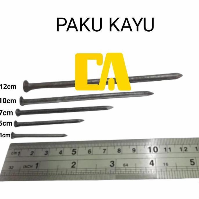 Promo PAKU KAYU 5cm 1KG / PAKU KAYU COD