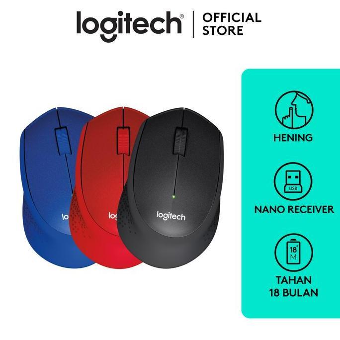 Logitech M331 Mouse Wireless Silent Click