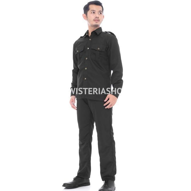 Seragam Safari Seragam Security Seragam Safari Hitam Seragam Driver