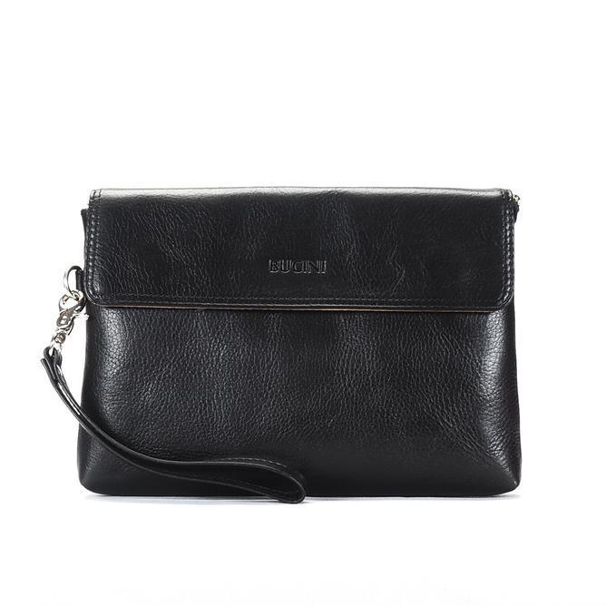 Leather Clutch Pouch - Clutch Pouch Tas Tangan Kulit Prianita Bucini Oku