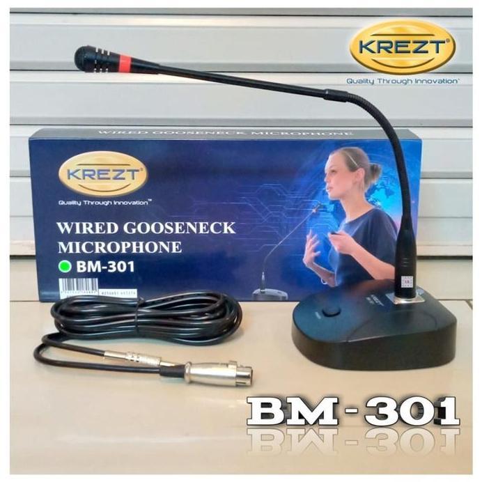 Mic Podium/Meja Krezt Bm-301/Bm 301/Bm301 Garansi