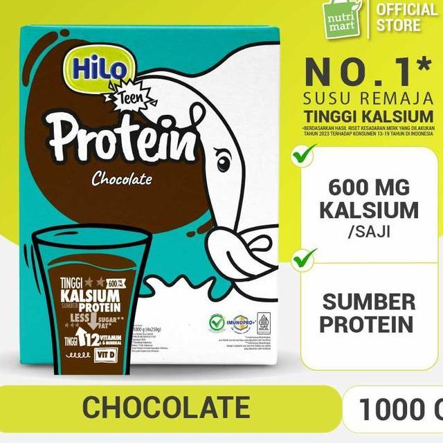 Hilo Teen Chocolate 1Gr Susu Tinggi Kalsium