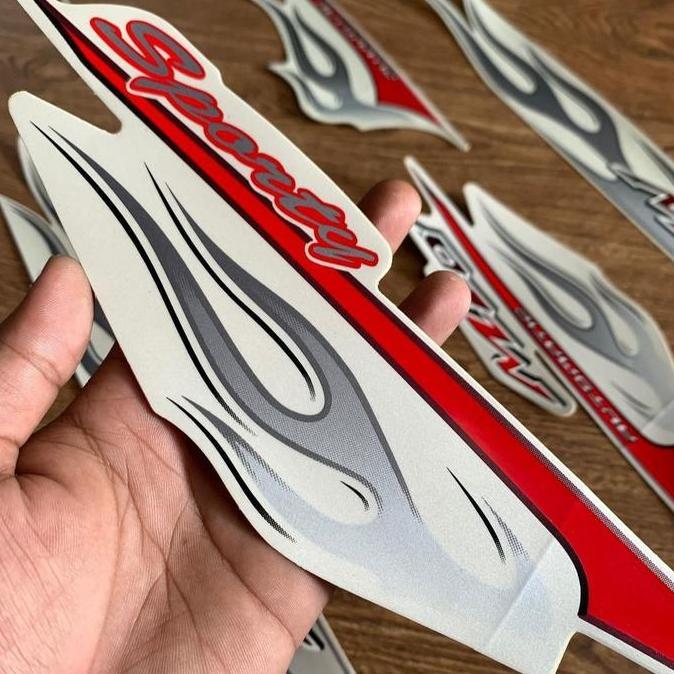 striping mio sporty 2006 api putih logo mio sporty api 2006 ori Terlaris