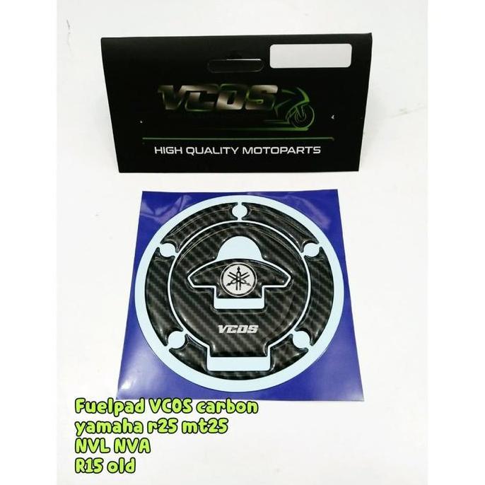 Stiker tangki VCOS r25 mt25 fuelpad carbon R15 old New vixion NVL NVA Terlaris