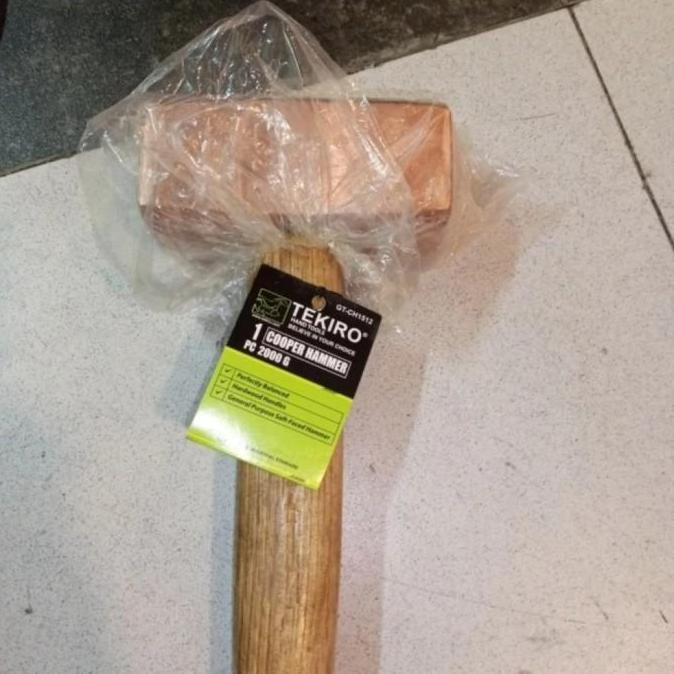 tekiro palu tembaga 2kg - palu tembaga tekiro ORI 4lb 2kg