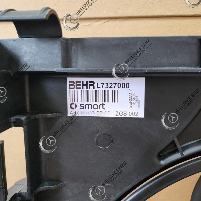 EXTRA FAN KIPAS RADIATOR MERCEDES BENZ W451 SMART FORTWO ORIGINAL COOLING FAN MERCY W451 SMART Terla