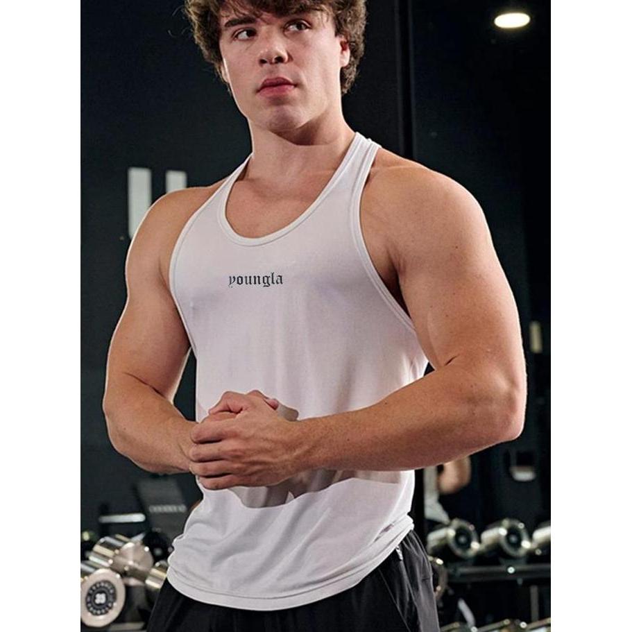 TANKTOP PRIA GYM YOUNGLA BX-01 SPORT FITNESS Terlaris