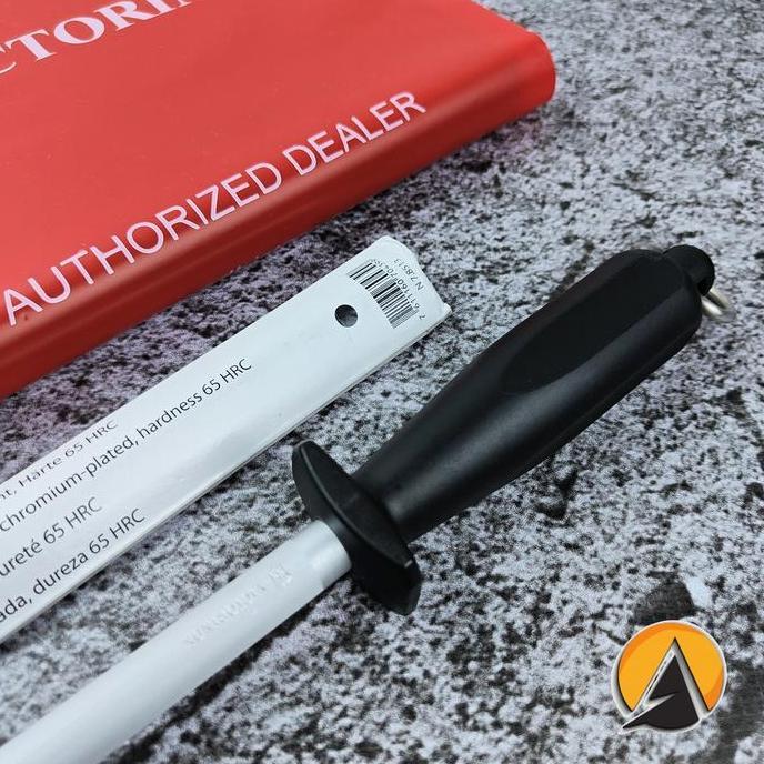 Pengasah sharpening steel victorinox original 30 cm 7.8513