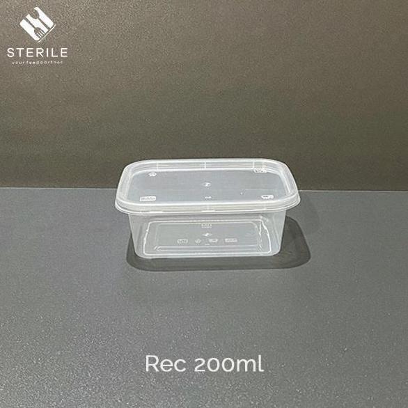 kotak plastik 200 ml / thinwall plastik 200 ml / cup puding 200 ml