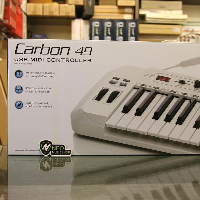 SAMSON CARBON 49 / SAMSON CARBON49 USB MIDI CONTROLLER ORIGINAL DAN TERPERCAYA