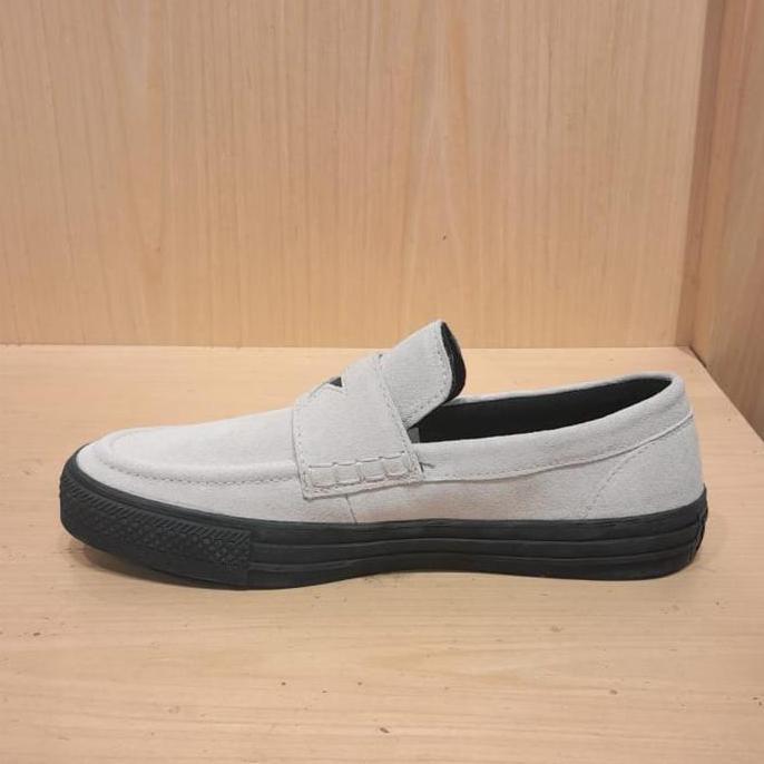 Sepatu Sneakers Pria Converse CT AS Loafer Slip Beige Original A15020C