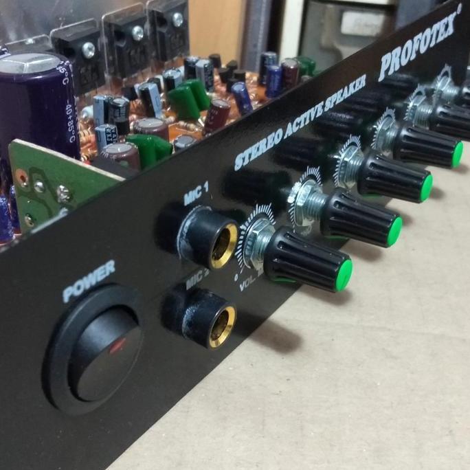 MODUL KIT /MESIN SPEAKER AKTIF PROFOTEX STEREO ECHO ORIGINAL DAN TERPERCAYA