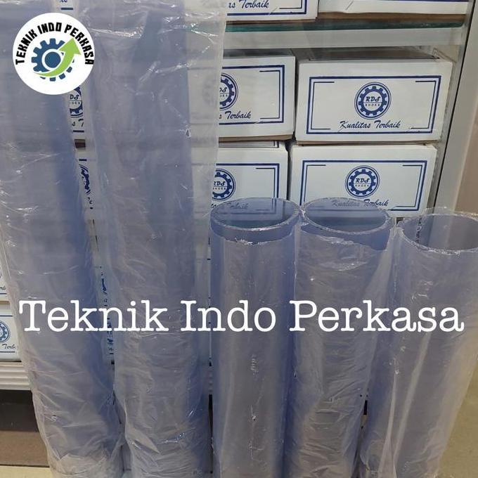 Pipa Pvc Clear / Bening / Transparan 4" Inch