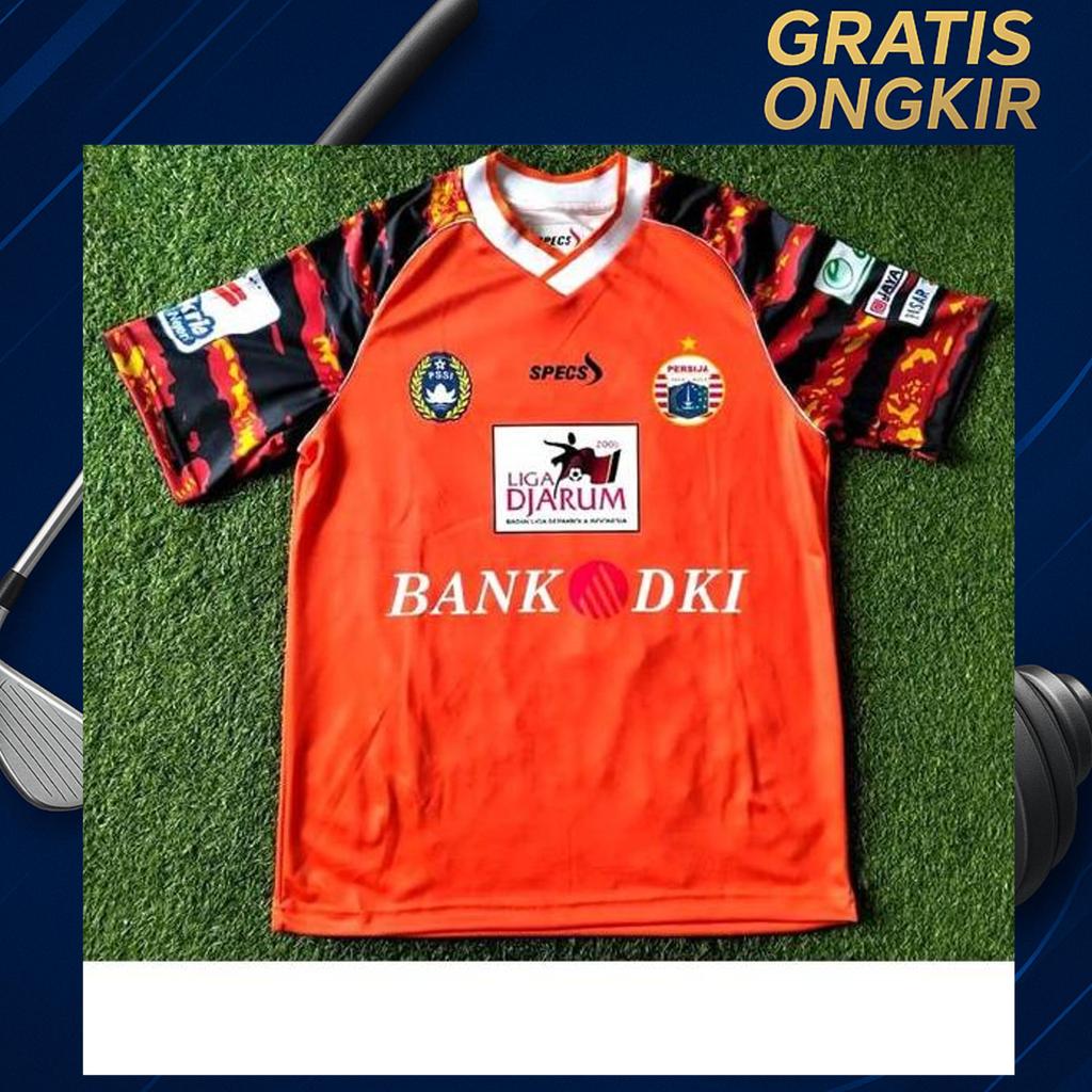 Jersey Retro Persija Home 2006 Size Lengkap S-5Xl Classic Vintage Kersey