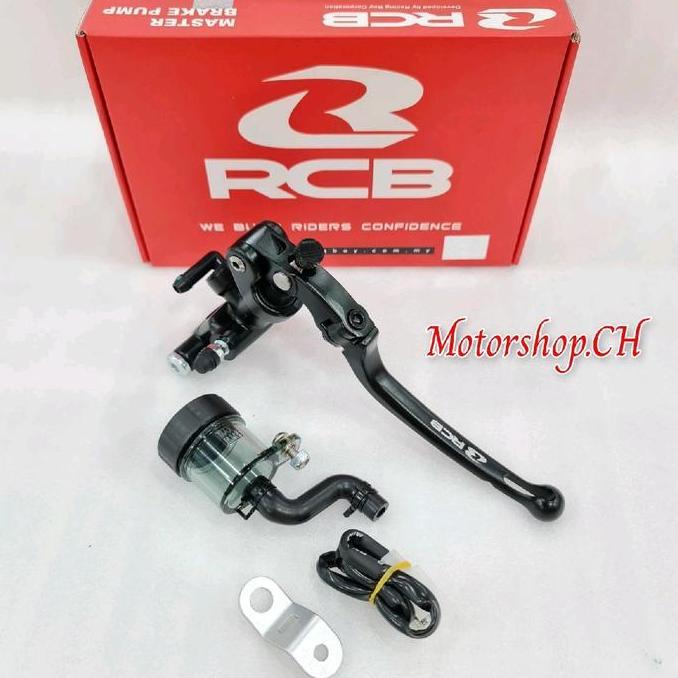 ( READY BIRU ) MASTER REM RCB S1 KANAN KIRI KOPLING/REM 14M CNC FORGED RADIAL VARIO BEAT SCOOPY GENI