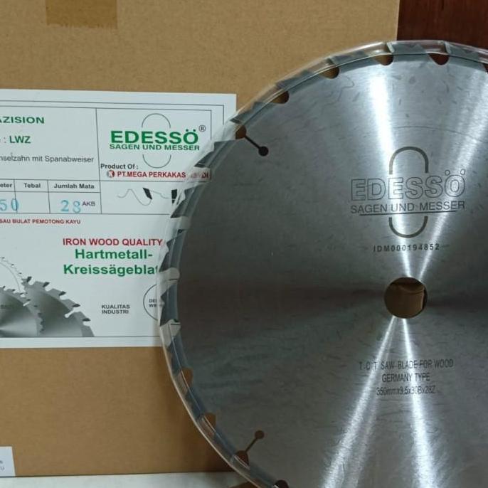 edesso mata gergaji 16" x 28 fz iron Wood / mata gergaji potong kayu besi edesso mata tanduk ORIGINA