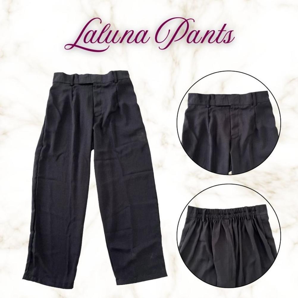 Goddess Bali Laluna Pants - Celana Formal Wanita Jumbo Premium / Hight Waist Pants Basic Big Size / 