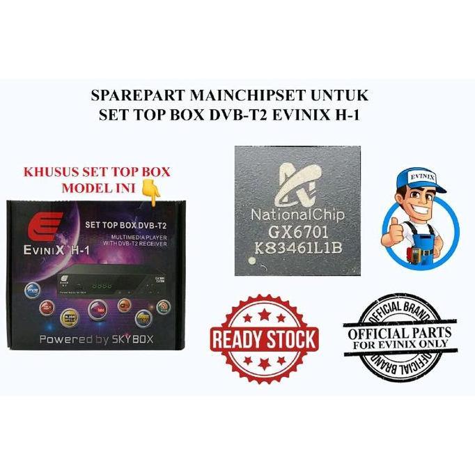 Chipset Guoxin GX6701 cocok untuk Set Top Box