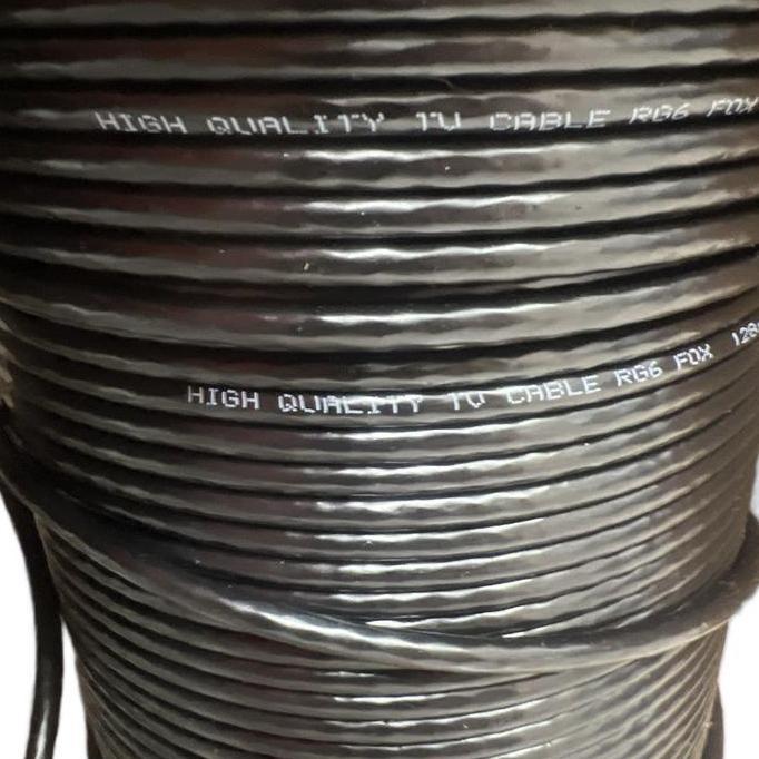 RG6 Kabel Antena TV Digital Matrix 10-20-30-40-50 Meter - High Quality