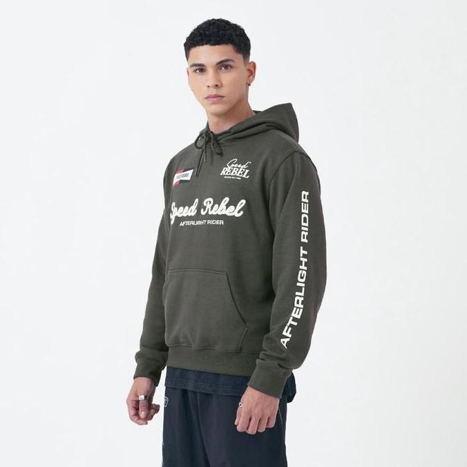 Promo Celcius Speed Rebel Embroidery Hoodie Lin001447C Hijau