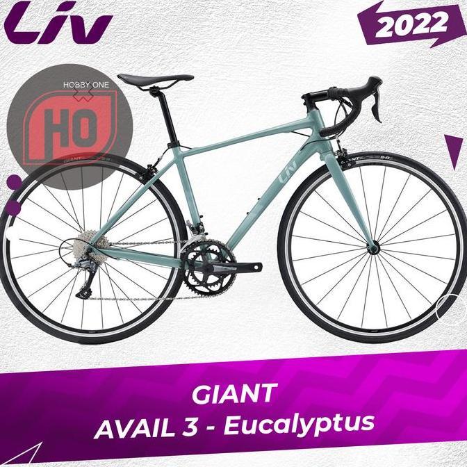 LIV GIANT AVAIL 3 2022 Eucalyptus - Women Road Bike Sepeda RB