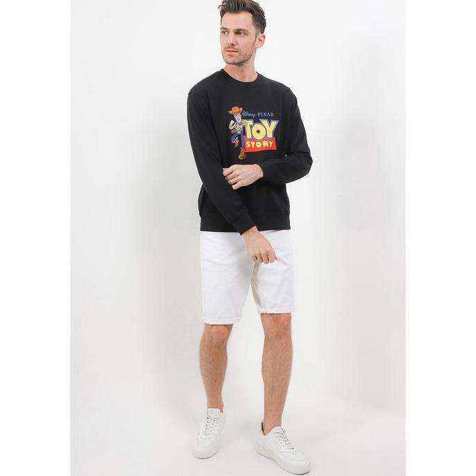 Grosir Giordano Toy Story Pullover Pria Hitam