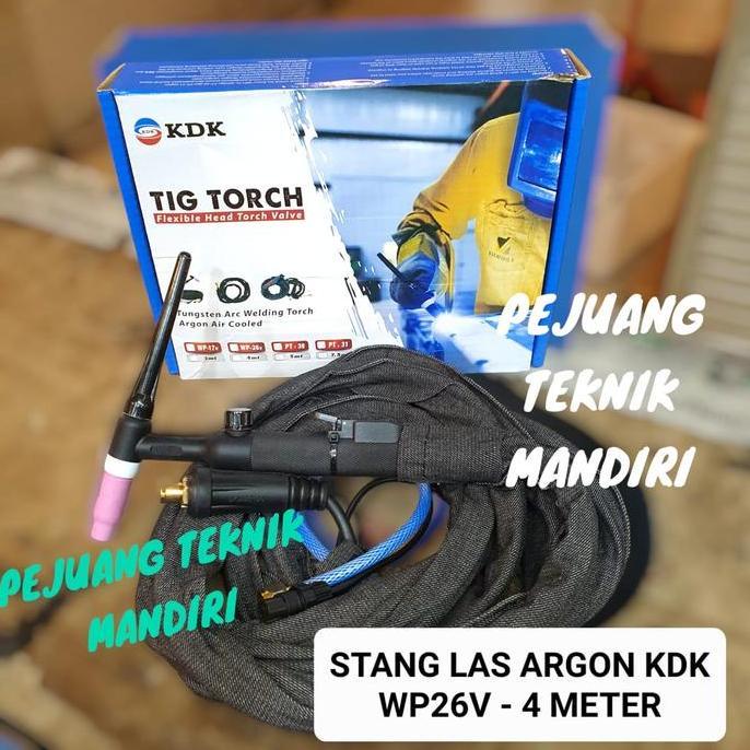 Diskon Stang Las Argon Wp26V - 4Meter / Stang Las Tig Argon Wp26 V Caldwell