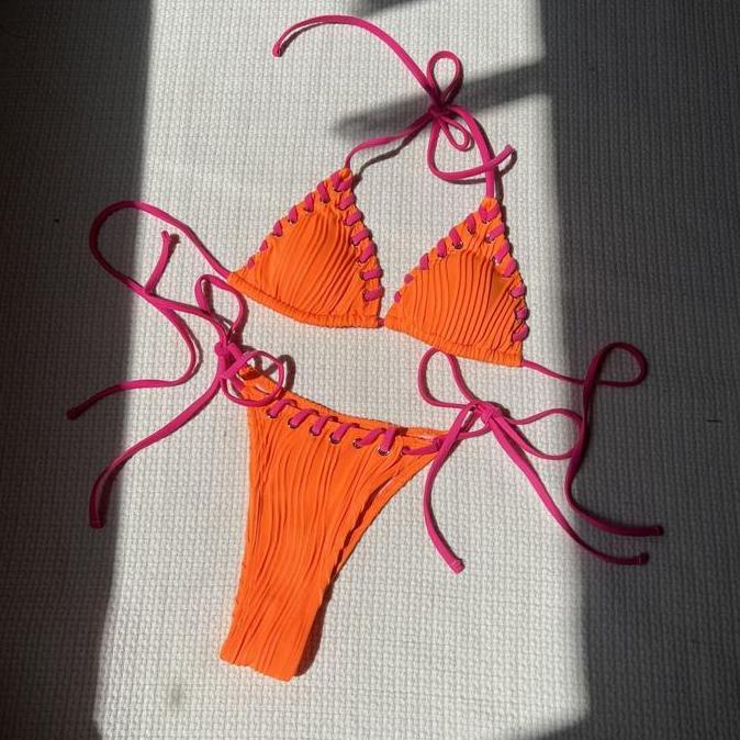 Aurel Bikini Set 2 Pcs Woman Premium / Korean Swimwear / Beachwear Bali / Baju Renang Wanita / Bikin