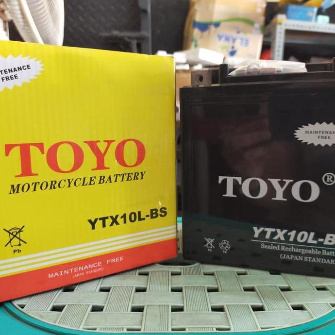 Aki Motor Toyo YTX10L-BS Terlaris