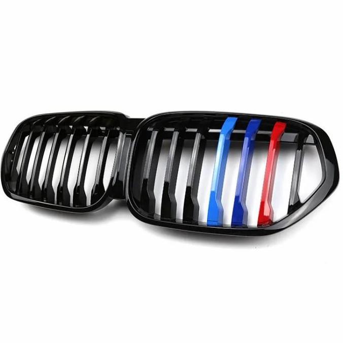 Bmw Grill Kidney Grille Hidung Kap Double Slat Glossy M Color F48 X1