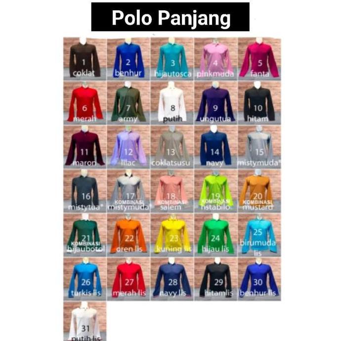 Kaos Kerah Model Polo BUMN - PTPN4 AKHLAK logo Dada dan AKHLAK Pungung