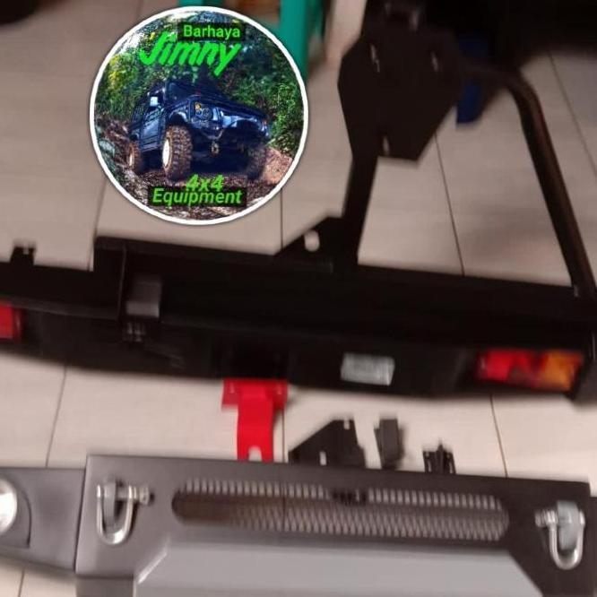 BEMPER DEPAN KATANA SET BELAKANG JIMNY DUDUKAN BAN SEREP VARIASI ARB Terlaris