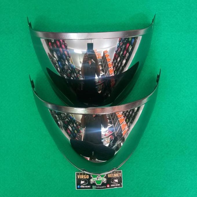 VISOR KACA INK CENTRO KYT GALAXY DJ MARU DJ MAXY SILVER+RACHET