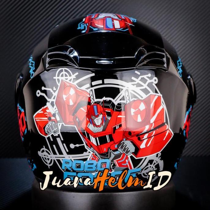 ASCA HELM ANAK / CARTOON ROBO FORCE #1 / MODEL GM FIGHTER KIDS Terlaris