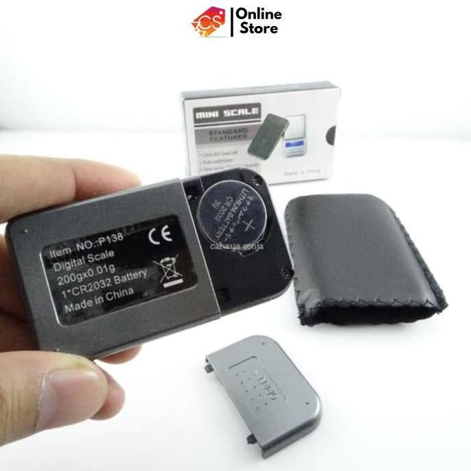 Mini Scale / Timbangan Digital 200gr Akurasi 0.01 / Timbangan Saku [terbaik]