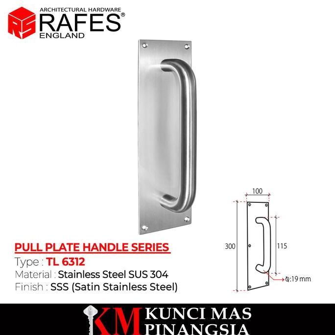 Tarikan Pintu / Pull Plate Handle / 6312 / RAFES ORIGINAL
