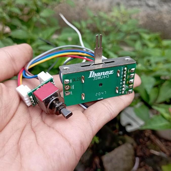 Wiring Gitar Ibanez 3SWLHH3 Original 3 Way HH Dynamix Switching