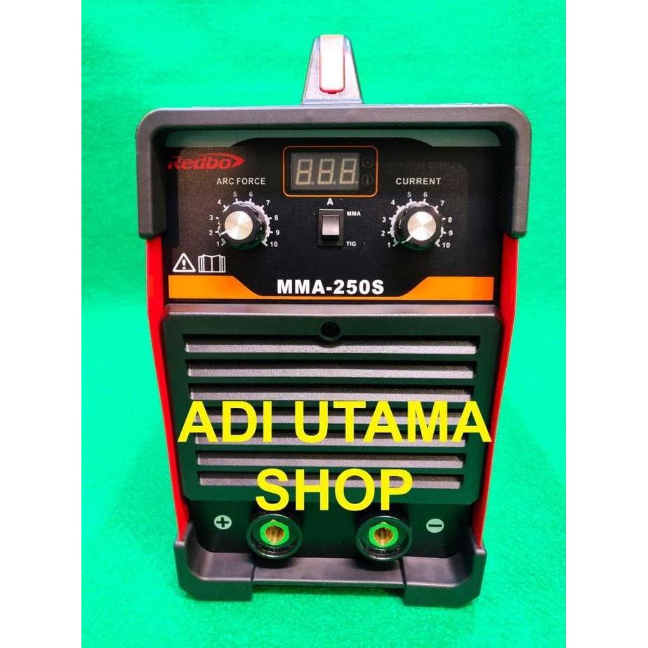 Terjangkau Redbo Mesin Las Mma 250S / Travo Las Inverter / Welding Machine Mma 250A