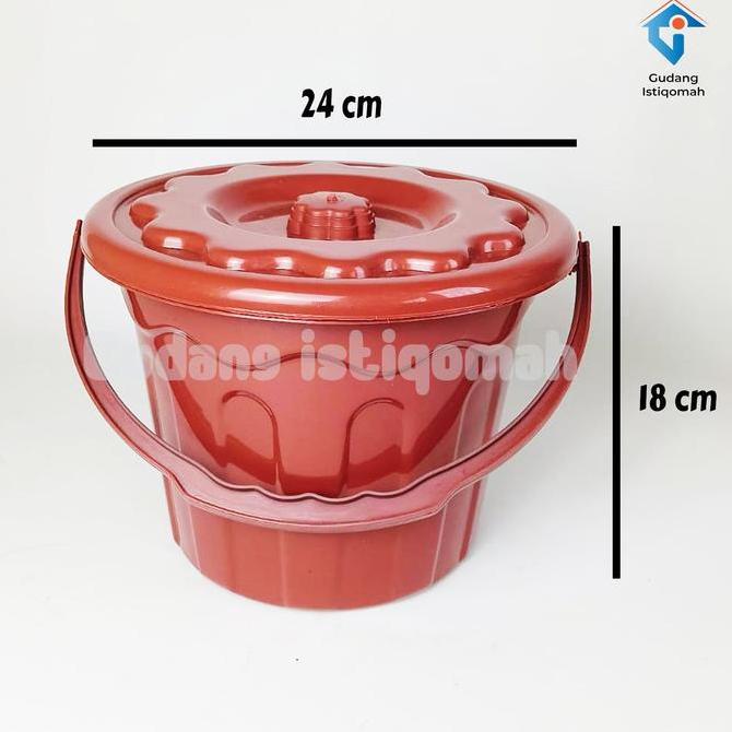 [12 PCS] Ember Timba hajatan Viral / Timba 2,5 Galon + Samir / Ember Maulid, Timba Slametan